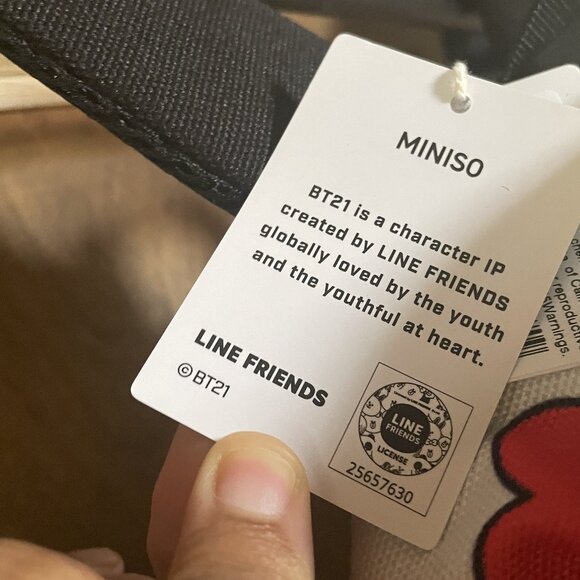 DISCONTINUED Official Miniso Universtar BT21 Backpack. BTS RJ Kpop - Picture 10 of 15